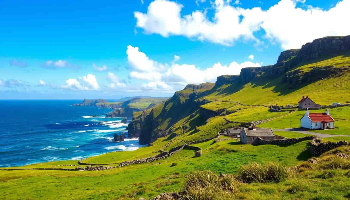 the Aran Islands in Ireland